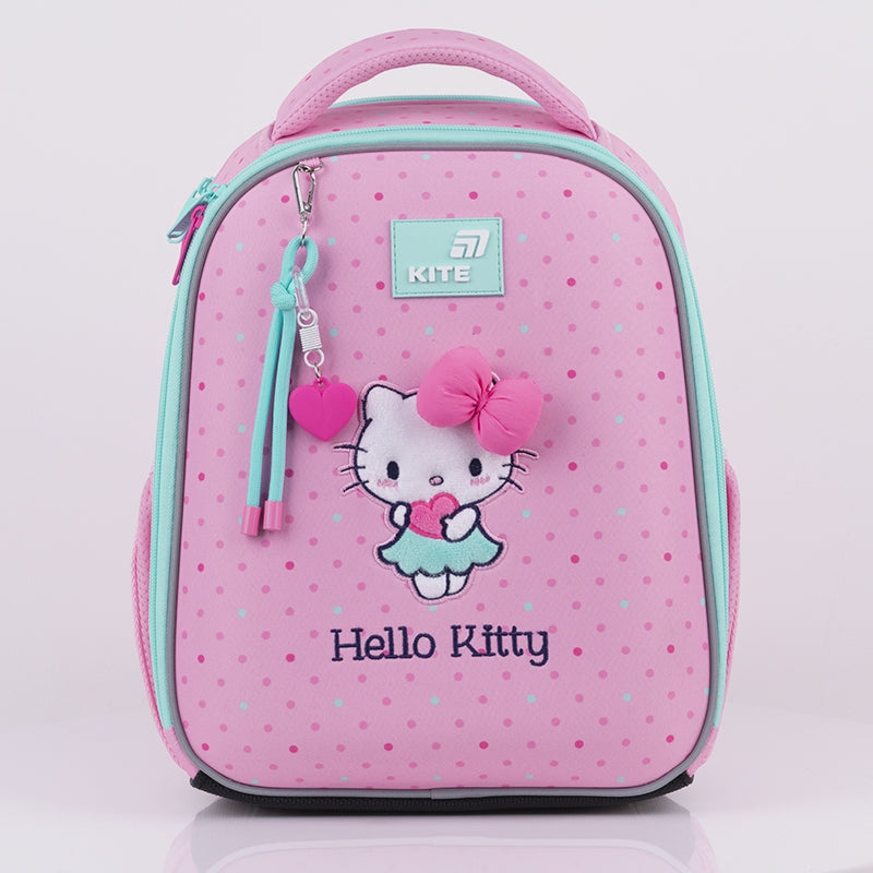 Ghiozdan școlar ortopedic Hello Kitty Kite pentru fete până la clasa I