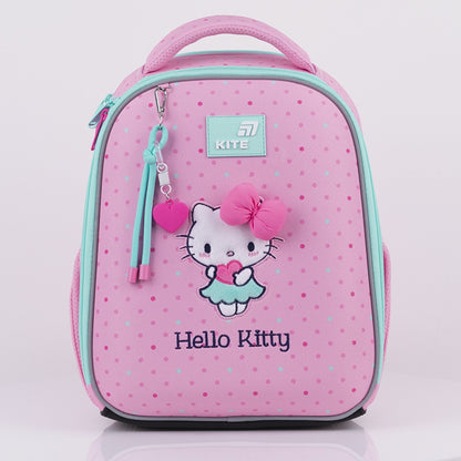 Ghiozdan școlar ortopedic Hello Kitty Kite pentru fete până la clasa I